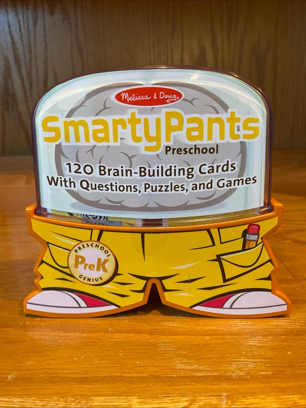 Melissa And Doug Smarty Pants Preschool Genius Brain Building Card Game